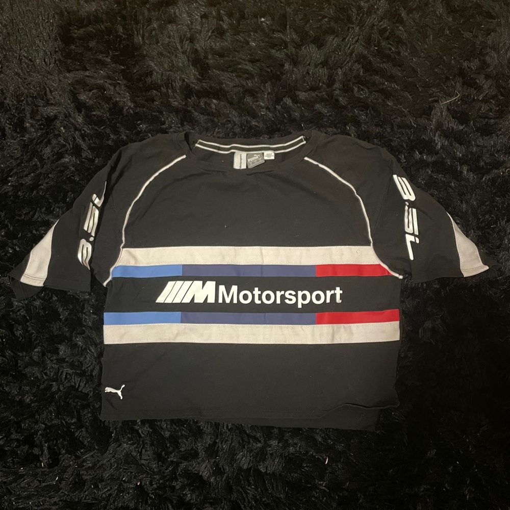 Puma BMW Motorsports women’s Xs crop shirt
